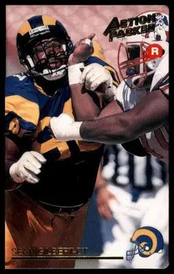 1992 Action Packed Rookie/Update Sean Gilbert RC 3 Los Angeles Rams