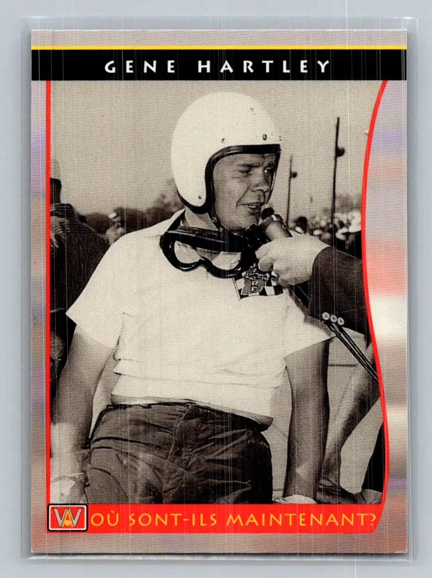 1992 All World Indy #66 Gene Hartley (French) - Racing Card Single