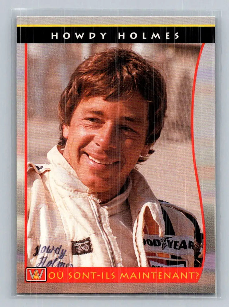 1992 All World Indy #67 Howdy Holmes (French) - Racing Card Single