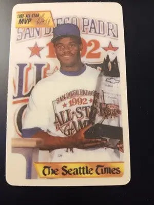 1992 Alrak Ken Griffey Jr. Golden Moments - Seattle Times delivery promo. RARE - Baseball Card Single