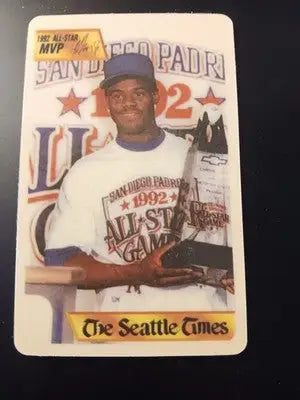 1992 Alrak Ken Griffey Jr. Golden Moments - Seattle Times delivery promo. RARE - Baseball Card Single