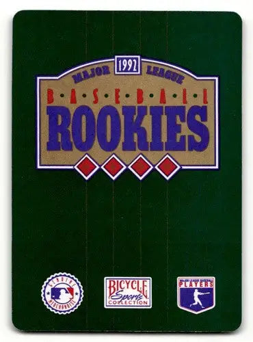 1992 Bicycle Rookies #10 Frank Seminara San Diego Padres Baseball Ca ID:62066 - Baseball Card Single