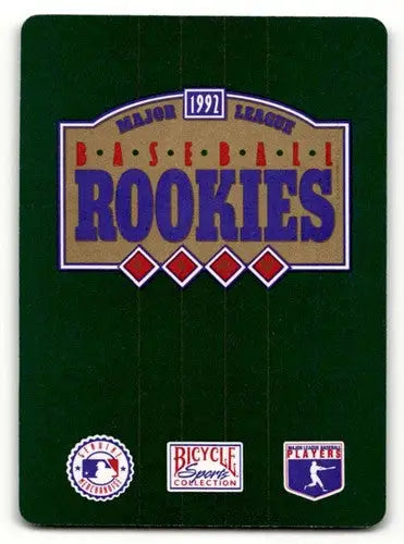 1992 Bicycle Rookies #3 Anthony Young New York Mets Baseball Cards N ID:62069 - Baseball Card Single