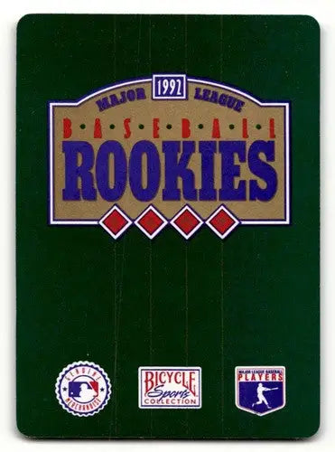 Original gloss 1992 Wilfredo Cordero Montreal Expos Rookie Card featuring Cordero Montreal expos team