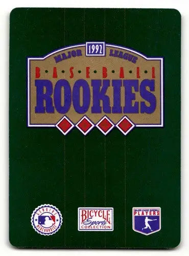 1992 Bicycle Rookies #4 Pedro Astacio Los Angeles Dodgers Baseball C ID:62062 - Baseball Card Single