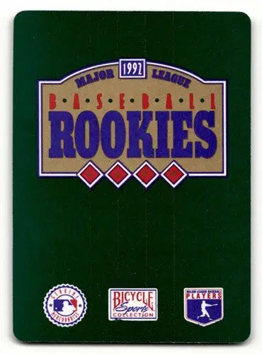 Original gloss Chicago White Sox Roberto Hernandez 1992 MLB Rookies playing card