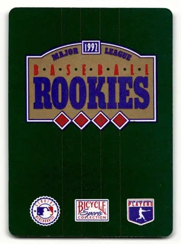 1992 Major League Baseball Rookies card featuring Pat Listach Milwaukee Brewers original gloss