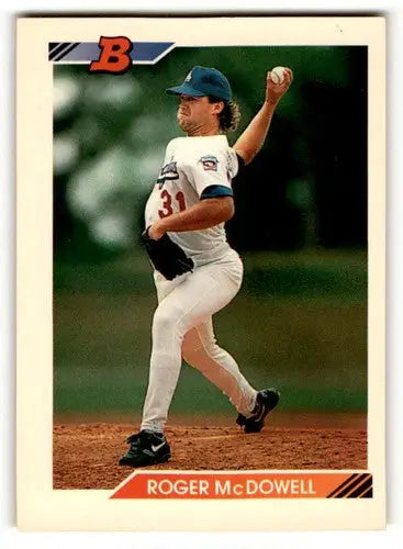 1992 Bowman #657 Roger McDowell Los Angeles Dodgers Baseball Cards E ID:59476 - Baseball Card Single