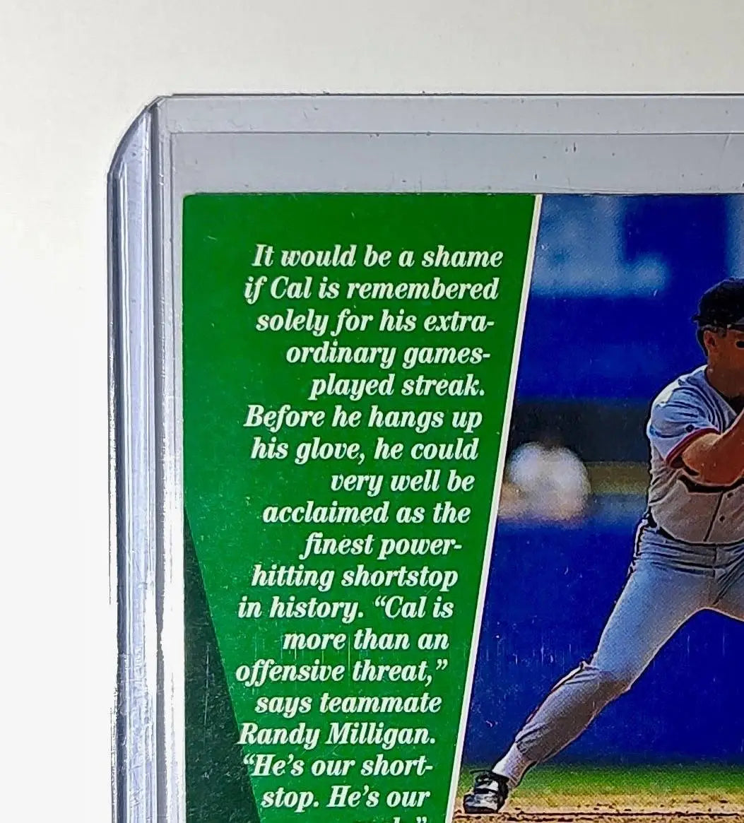 1992 Cal Ripken Jr Score MLB #18 Baseball Card Baltimore Orioles - Baseball Card Single