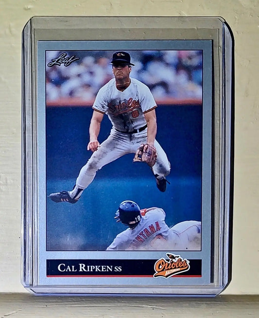 1992 Cal Ripken Leaf Baseball Card #52 - Baseball Card Single