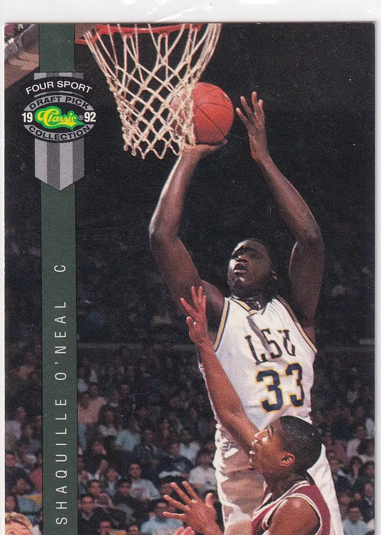 1992 CLASSIC #1 SHAQUILLE ONEAL- LOS ANGELES LAKERS