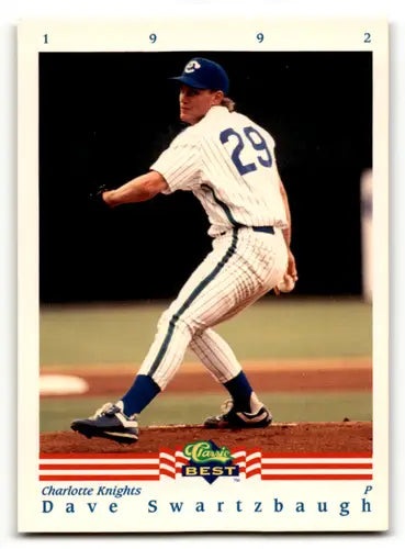 1992 Classic Best #63 Dave Swartzbaugh NM Near Mint ID:53087 - Baseball Card Single