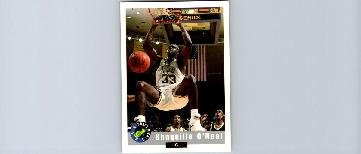 1992 Classic Draft Picks #1 Shaquille O’Neal - Basketball Card Single