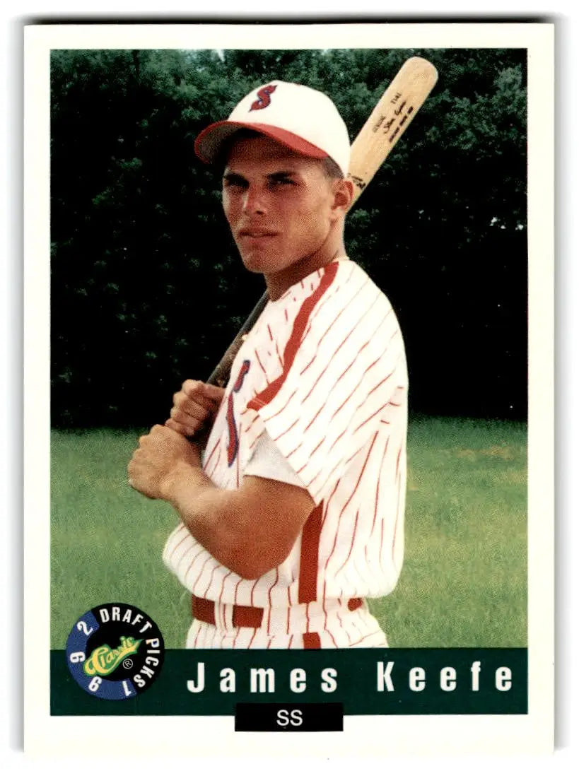 1992 Classic Draft Picks #69 James Keefe - Basketball Card Single