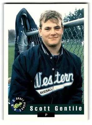 1992 Classic Draft Picks #74 Scott Gentile - Baseball Card Single