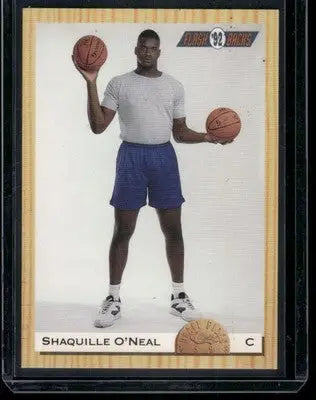 1992 Classic Flashbacks Shaquille O’Neal #104 Basketball - Basketball Card Single