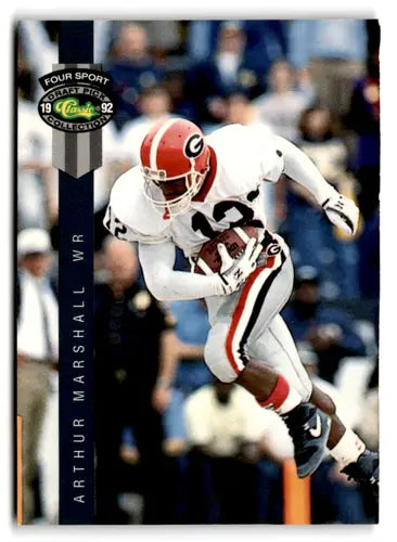 1992 Classic Four Sport #105 Arthur Marshall NM Near Mint ID:74419 - Football Card Single