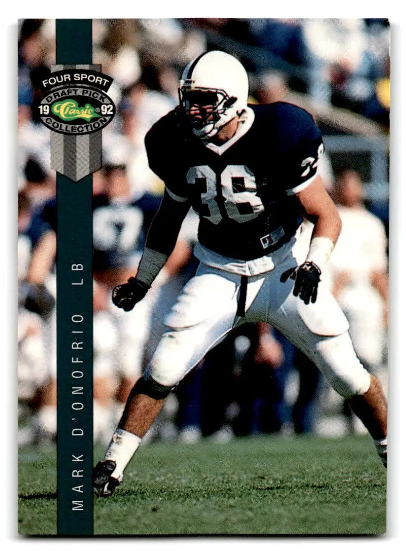 1992 Classic Four Sport #111 Mark D’Onofrio - Football Card Single
