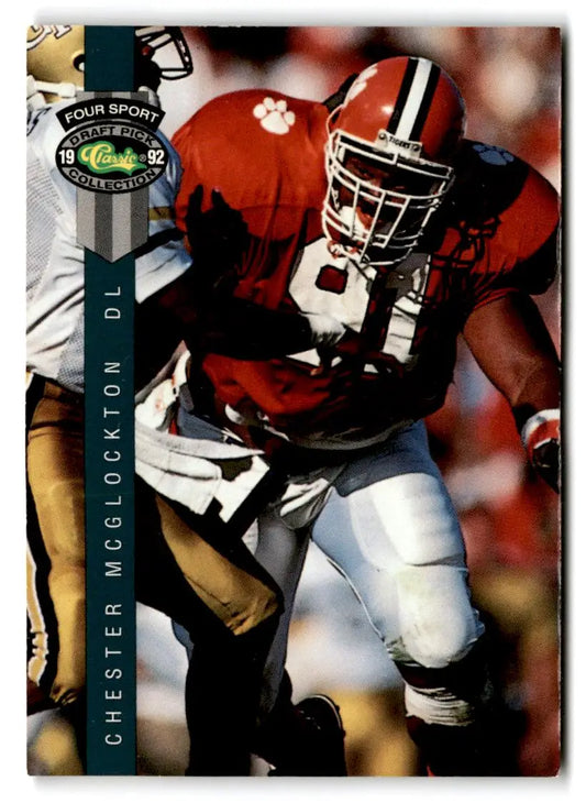 1992 Classic Four Sport #141 Chester McGlockton - Football Card Single