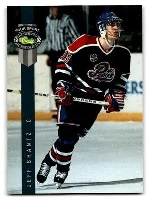 1992 Classic Four Sport #164 Jeff Shantz - Hockey Card Single