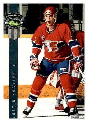 1992 Classic Four Sport #165 Justin Hocking - Baseball Card Single