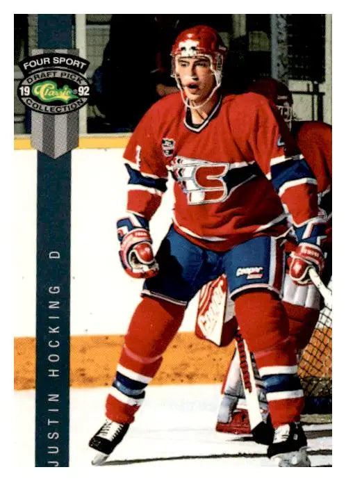 1992 Classic Four Sport #165 Justin Hocking - Other