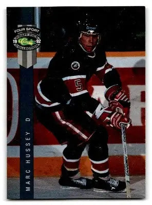 1992 Classic Four Sport #167 Marc Hussey - Hockey Card Single