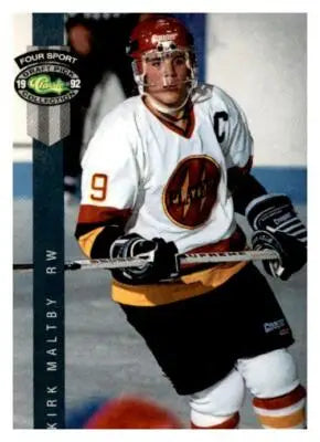 1992 Classic Four Sport #169 Kirk Maltby - Hockey Card Single