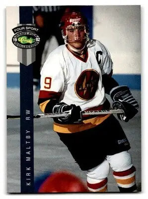1992 Classic Four Sport #169 Kirk Maltby - Hockey Card Single