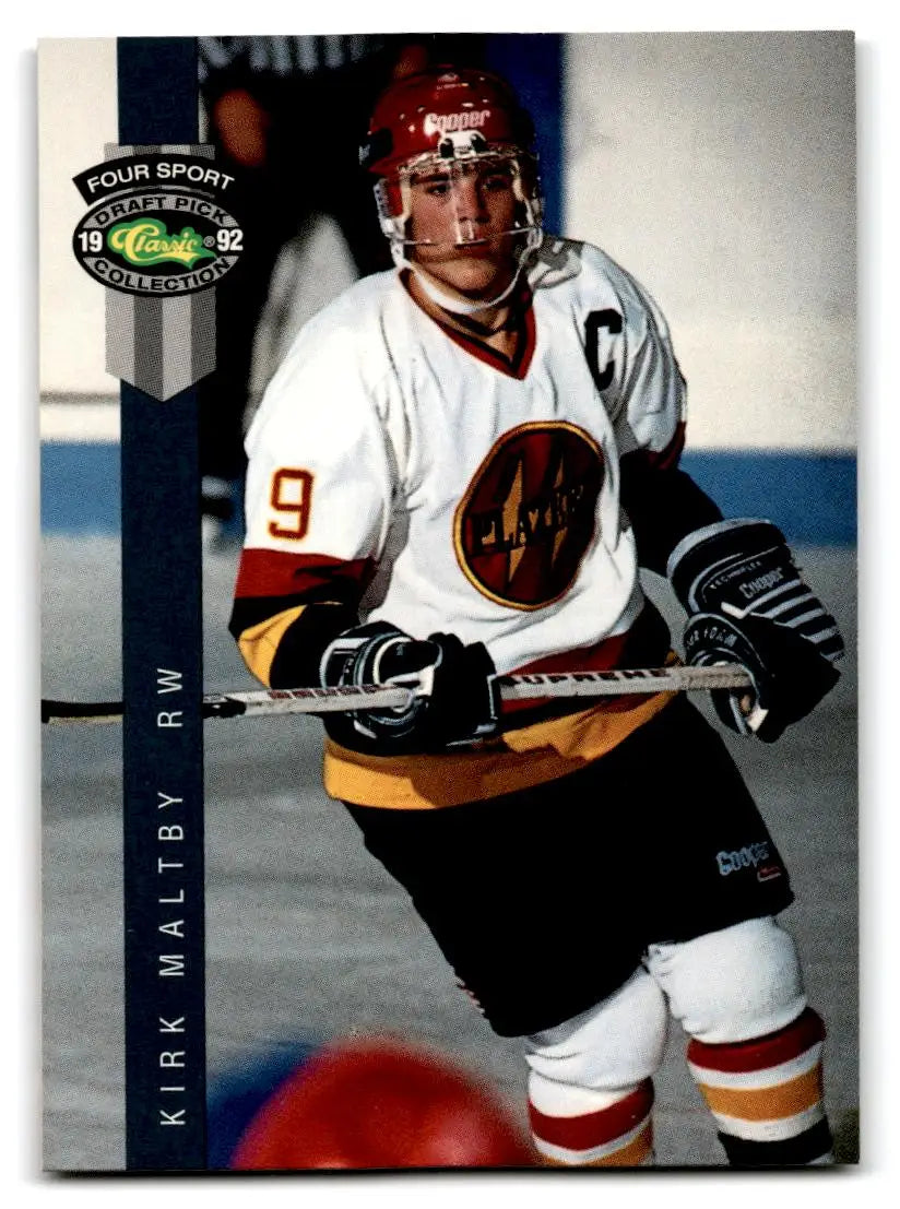 1992 Classic Four Sport #169 Kirk Maltby - Hockey Card Single