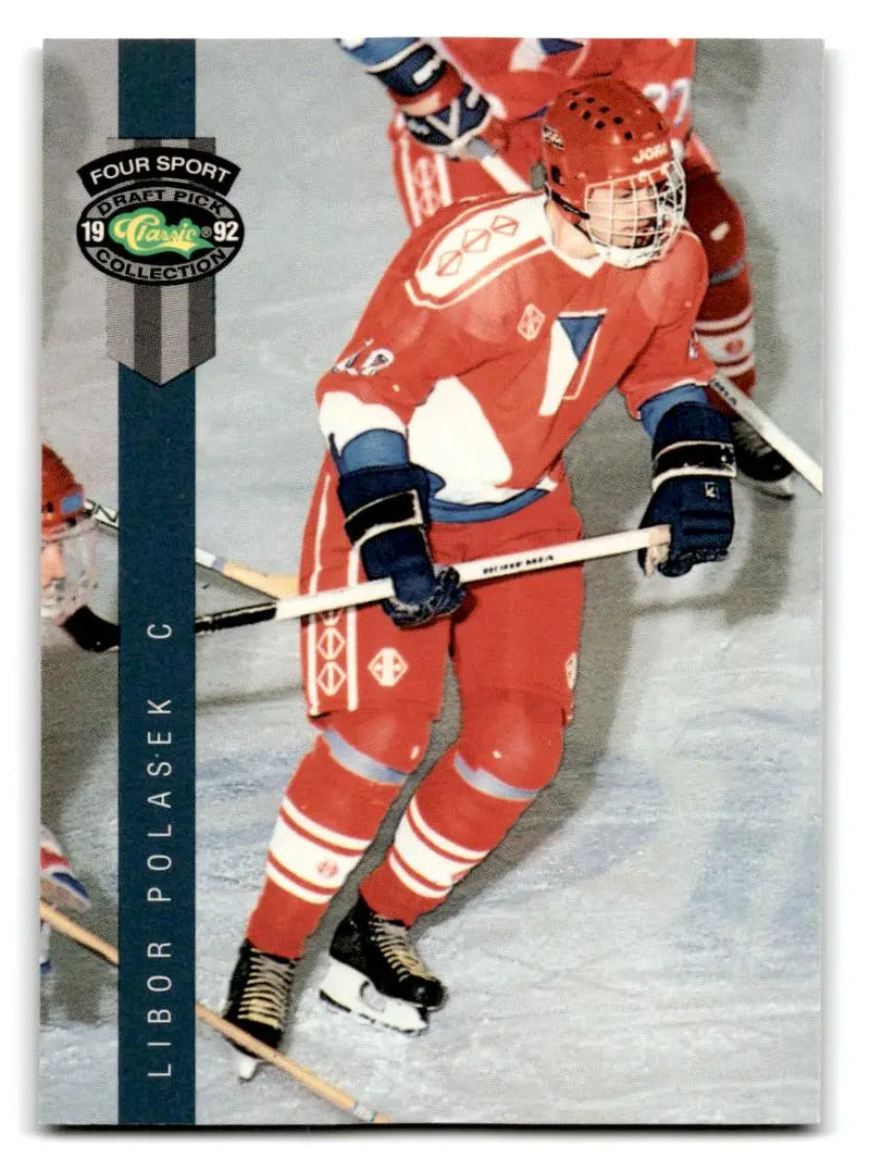1992 Classic Four Sport #181 Libor Polasek - Hockey Card Single