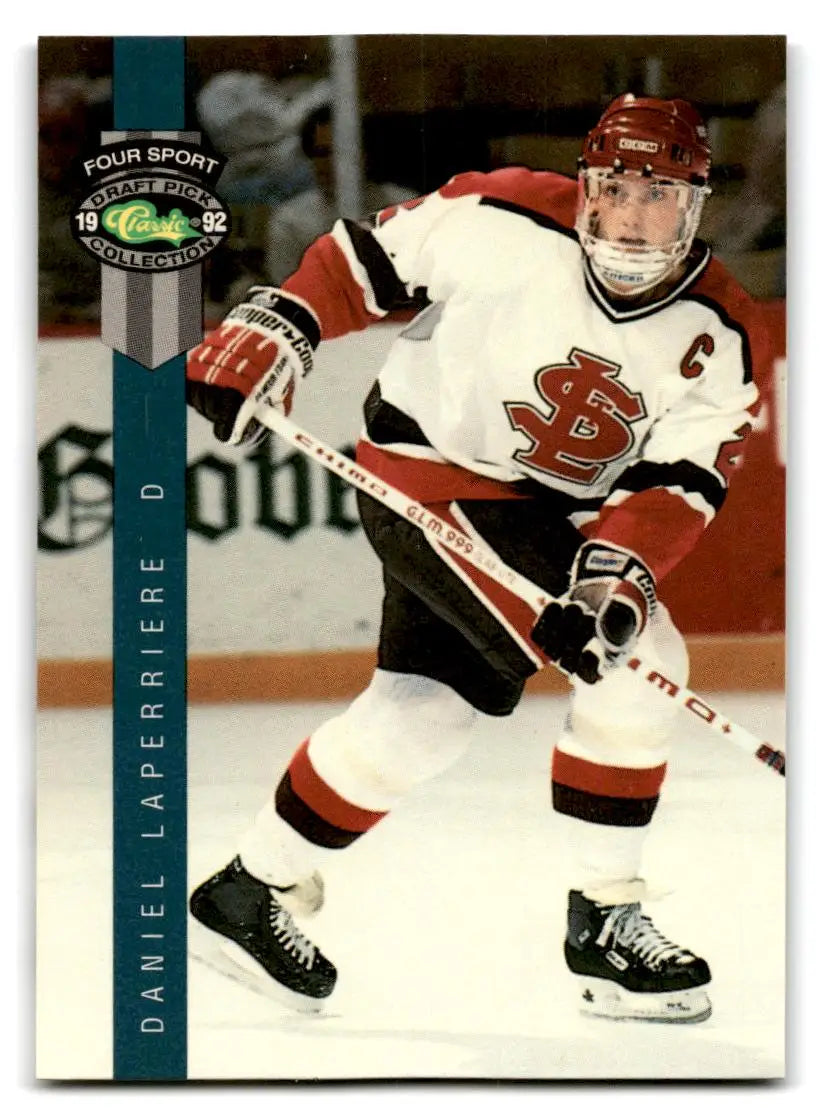 1992 Classic Four Sport #199 Daniel Laperriere - Hockey Card Single