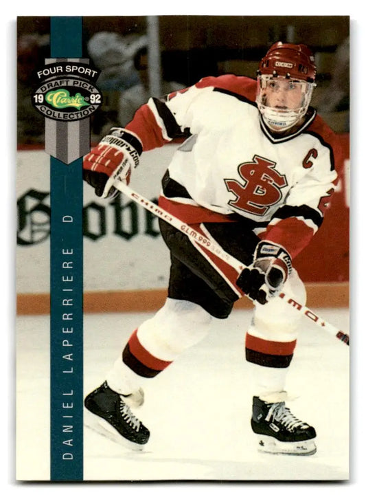 1992 Classic Four Sport #199 Daniel Laperriere - Hockey Card Single