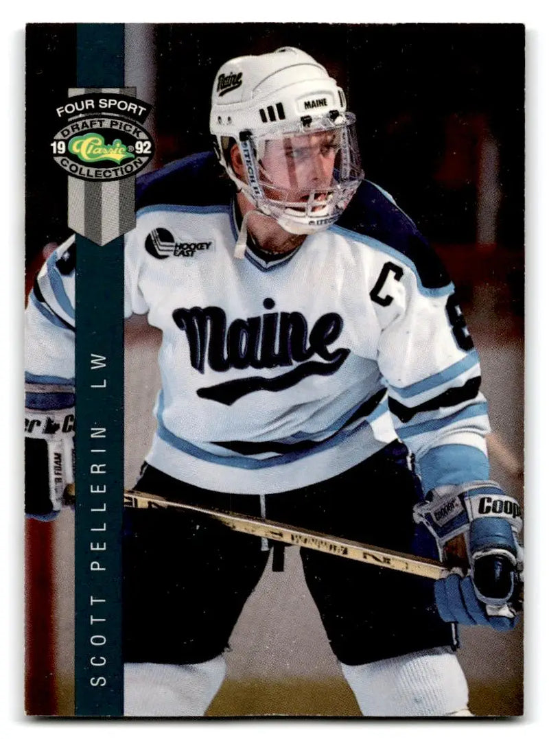 1992 Classic Four Sport #202 Scott Pellerin - Hockey Card Single