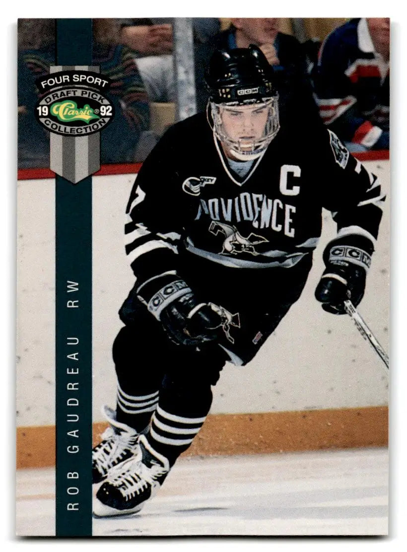 1992 Classic Four Sport #204 Rob Gaudreau - Hockey Card Single