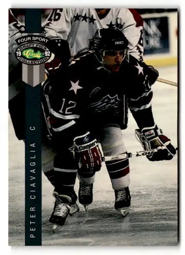 1992 Classic Four Sport #215 Peter Ciavaglia NM Near Mint ID:52384 - Hockey Card Single