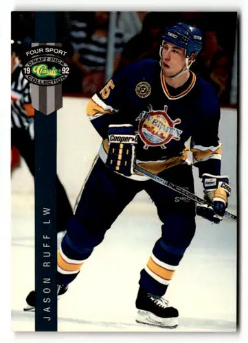 1992 Classic Four Sport #216 Jason Ruff NM Near Mint ID:52385 - Hockey Card Single