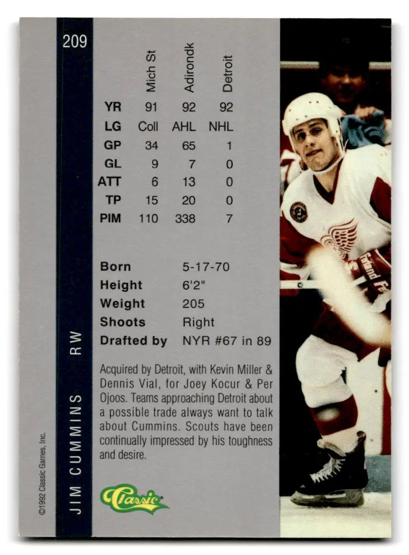 1992 Classic Four Sport #219 Mike Vukonich - Baseball Card Single
