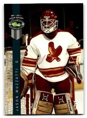 1992 Classic Four Sport #221 Jason Muzzatti - Hockey Card Single