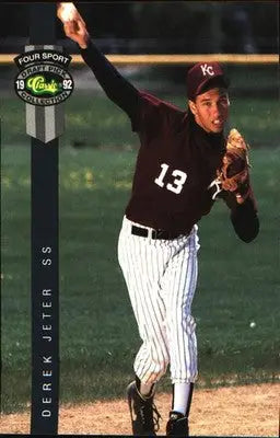 1992 Classic Four Sport #231 Derek Jeter - Baseball Card Single