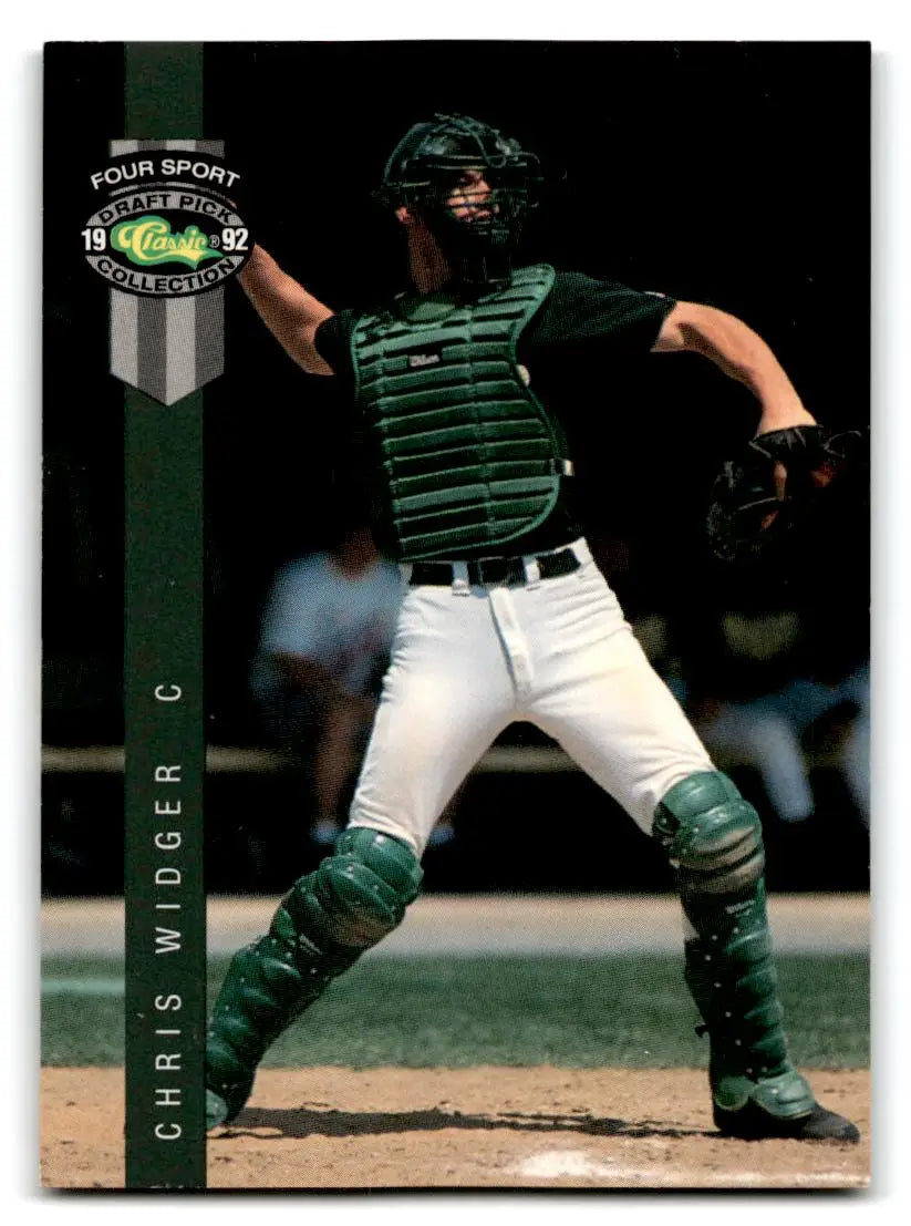 1992 Classic Four Sport #285 Chris Widger - Baseball Card Single