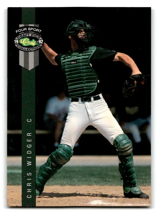 1992 Classic Four Sport #285 Chris Widger - Baseball Card Single
