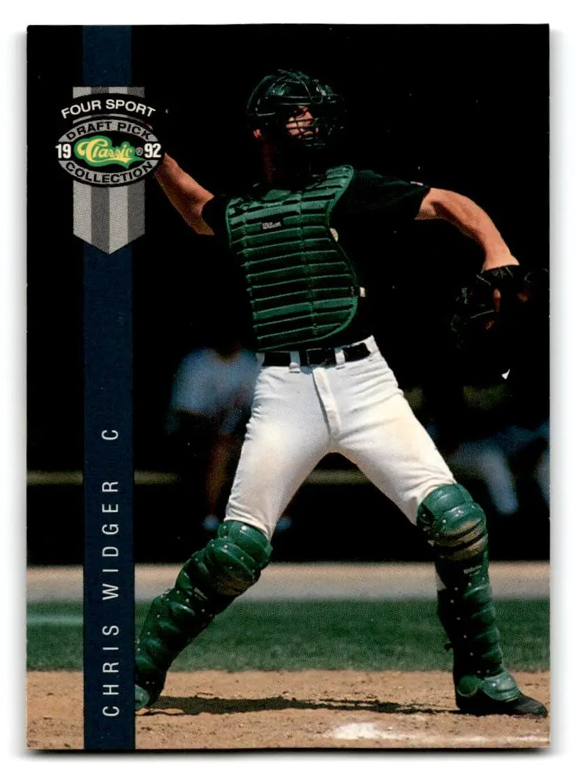 1992 Classic Four Sport #285 Chris Widger - Baseball Card Single