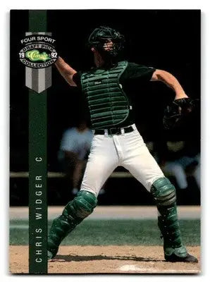 1992 Classic Four Sport #285 Chris Widger - Baseball Card Single