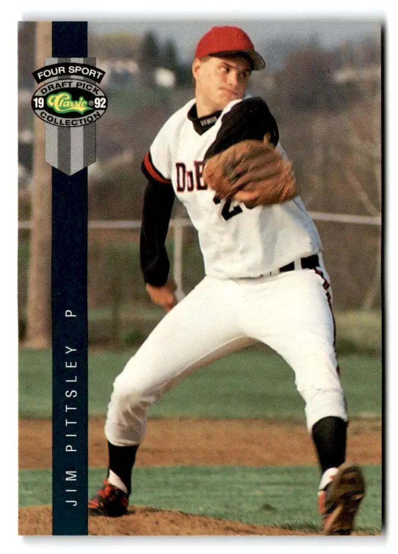 1992 Classic Four Sport #314 Jim Pittsley - Baseball Card Single