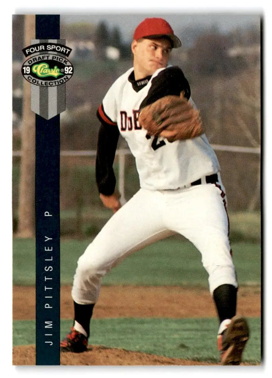 1992 Classic Four Sport #314 Jim Pittsley - Baseball Card Single