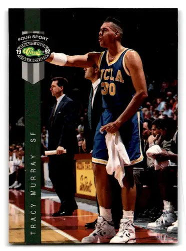 Original gloss of Tracy Murray basketball card from 1992 Classic Four Sport series