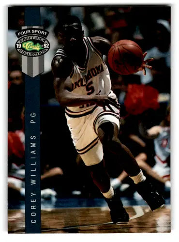 1992 Classic Four Sport #59 Corey Williams EX/NM Bulls ID:67870 - Basketball Card Single