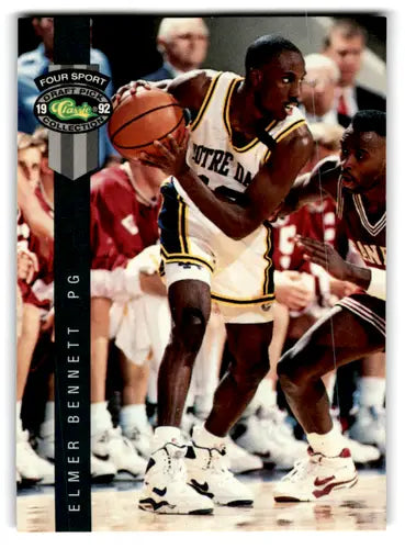 1992 Classic Four Sport #62 Elmer Bennett EX/NM Hawks ID:67856 - Basketball Card Single
