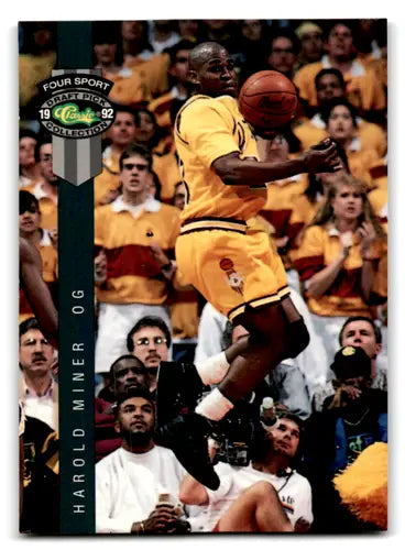 1992 Classic Four Sport #69 Harold Miner EX/NM ID:67818 - Basketball Card Single